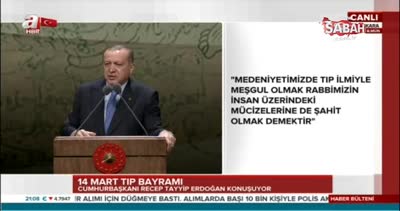 Cumhurbaşkanı Erdoğan’dan TIP Bayramında önemli açıklamalar