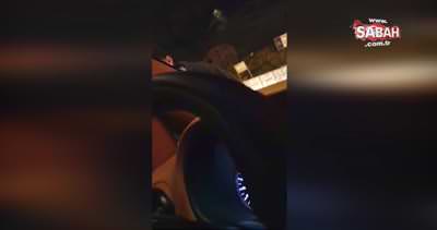 Taksicilerden yolunu kesip yakaladıkları Uber sürücüsüne tehdit Şimdi ben seni vursam haksız mıyım