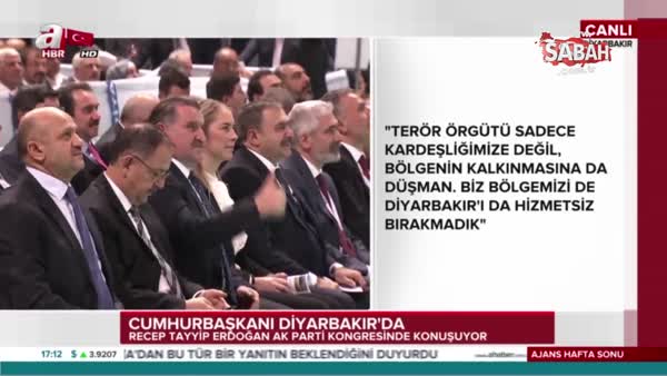 Cumhurbaşkanı Recep Tayyip Erdoğan'dan Diyarbakır'a Türkiye Kupası müjdesi!