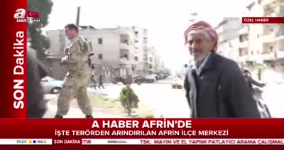 A Haber Afrin şehir merkezindeki kutlamaları görüntüledi!