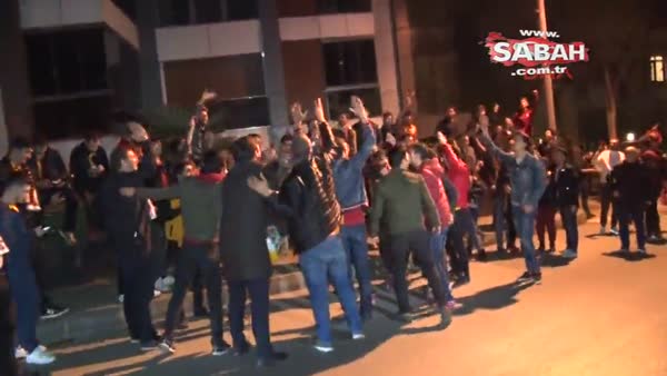 Galatasaray'a Florya'da coşkulu karşılama