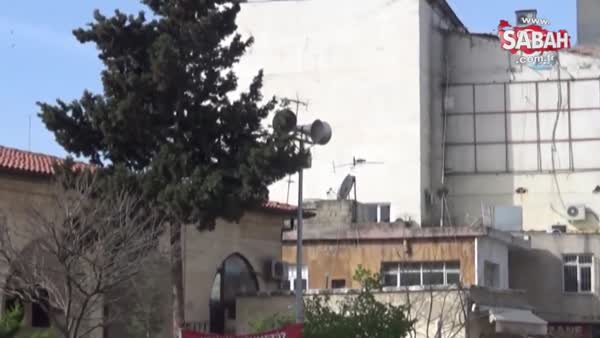 TSK destekli ÖSO Afrin'e girdi, hoparlörlerden...