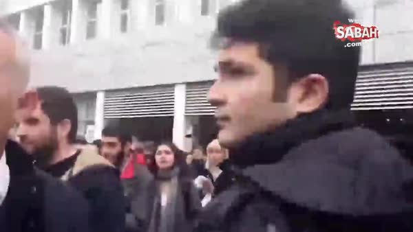 Boğaziçi Üniversitesi'nde terör propagandası: Terörist destekçileri Mehmetçik'i destekleyen öğrencilere saldırdı!