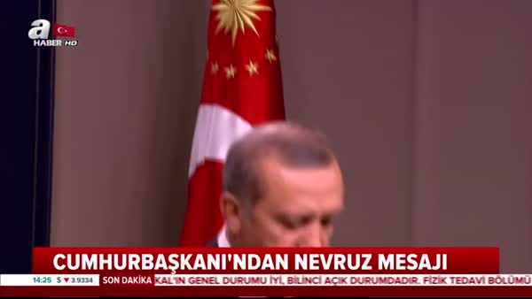Cumhurbaşkanı Erdoğan'dan Nevruz mesajı: 