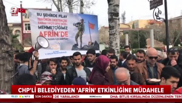 HDP için pilav dağıtan CHP'li Başkan'ın 'Afrin zaferi' hazımsızlığı!