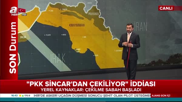 Terör örgütü PKK, Sincar'dan kaçtı