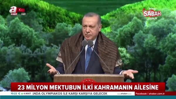 Cumhurbaşkanı Erdoğan'ın Baba Halisdemir’e gönderdiği tohum toprakla buluştu