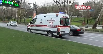 Beşiktaş’da yolun karşısına geçmek isteyen kadına otomobil çarptı