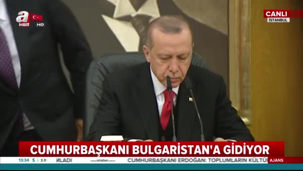 Cumhurbaşkanı Erdoğan, Bulgaristan seyahati öncesi önemli açıklamalarda bulundu