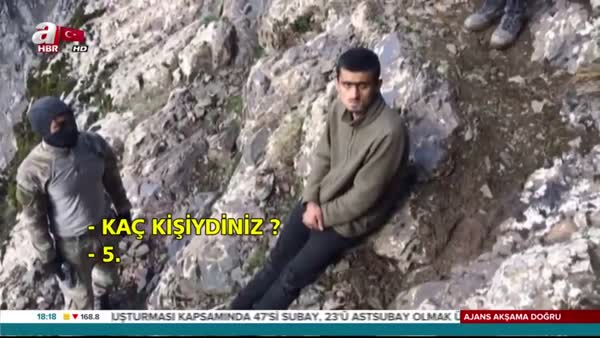 Son dakika haberi: Kuzey Irak'ta PKK'lı terörist böyle yakalandı, sorgulandı
