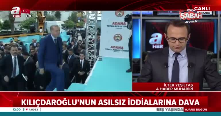 Cumhurbaşkanı Erdoğan'dan Kılıçdaroğlu'na tazminat davası