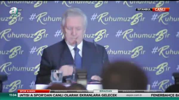 Son dakika haberi... Fenerbahçe Başkanı Aziz Yıldırım başkan adaylığını böyle açıkladı!