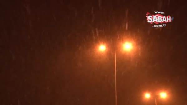 Mart biterken Kayseri Erciyes'te kar yağdı!
