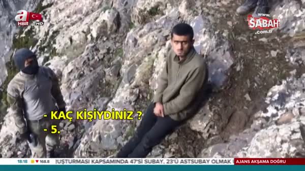 Mehmetçik PKK'lı teröristi böyle yakaladı!
