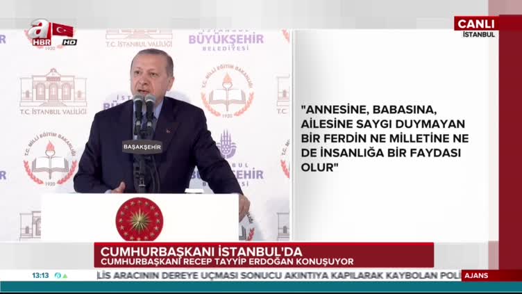 Erdoğan: "Bunlara yarın Akkuyu'nun temelini atarak cevap vereceğiz"