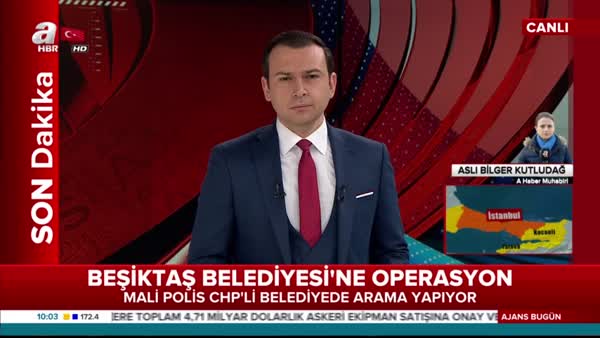 Son dakika: Beşiktaş Belediyesi'ne operasyon