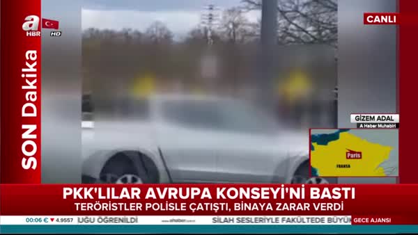 Son dakika haberi: PKK'lılar Avrupa Konseyi'ni bastı