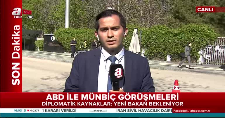 ABD ile Menbiç görüşmeleri devam ediyor