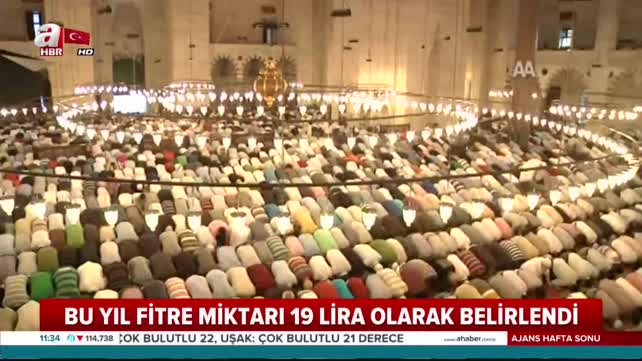 2018 yılının fitre miktarı belli oldu