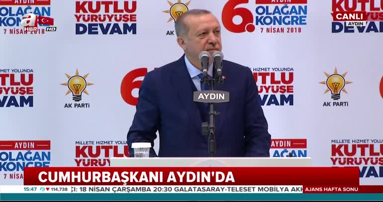 Cumhurbaşkanı Erdoğan: Yolcudur Abbas, bağlasan durmaz