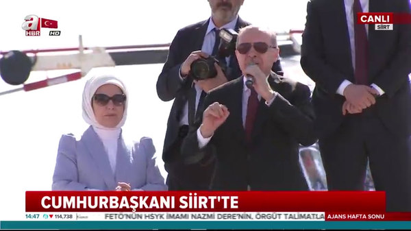 Cumhurbaşkanı Erdoğan'dan Siirt'e müjdeyi verdi!