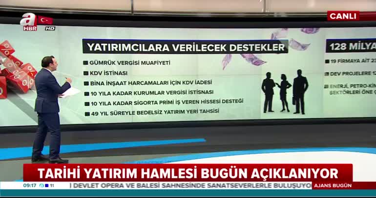 130 milyarlık dev teşvik paketi