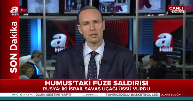 Rusya: 2 İsrail uçağı Suriye'yi vurdu