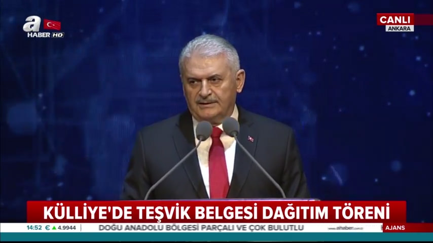 Başbakan Yıldırım: 