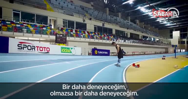 Hayalindeki protezle Usain Bolt olmak istiyor 