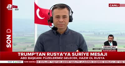 Trump’tan flaş Suriye açıklaması: Füzelerimiz geliyor, hazır ol Rusya