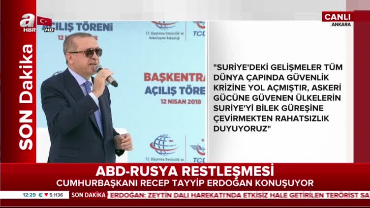 Erdoğan: "Dün Trump ile görüştüm, bugün Putin ile görüşeceğim"