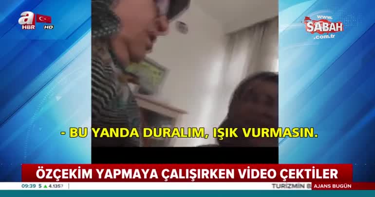 Teyzelerin gülümseten selfie organizasyonu!