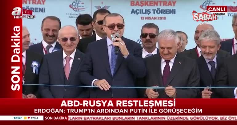 Cumhurbaşkanı Erdoğan, Başkentray'ı açtı müjdeyi verdi... 24 Nisan'a kadar ücretsiz olacak!