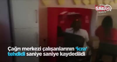 Ankara’da çağrı merkezi çalışanlarının icra tehdidi saniye saniye kaydedildi!