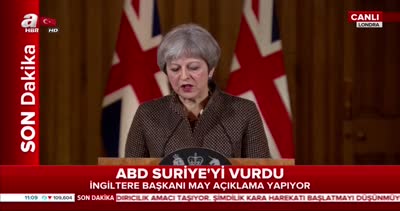 İngiltere Başbakanı Theresa May canlı yayında açıkladı Operasyon bitmeyecek
