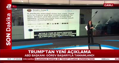 Donald Trump’tan tweet Daha iyi bir sonuç alamazdık