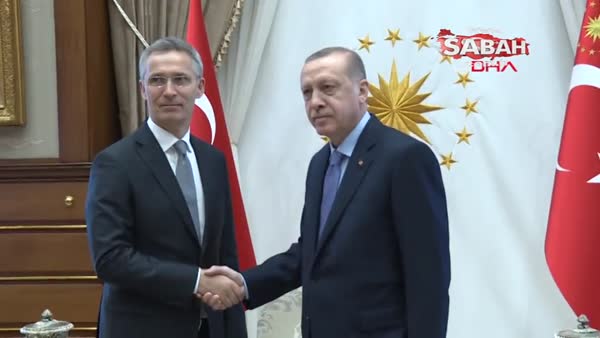 Son dakika: Erdoğan-Stoltenberg görüşmesi sona erdi