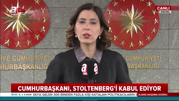 Son dakika haberi... Cumhurbaşkanı Erdoğan NATO Genel Sekreterini kabul etti