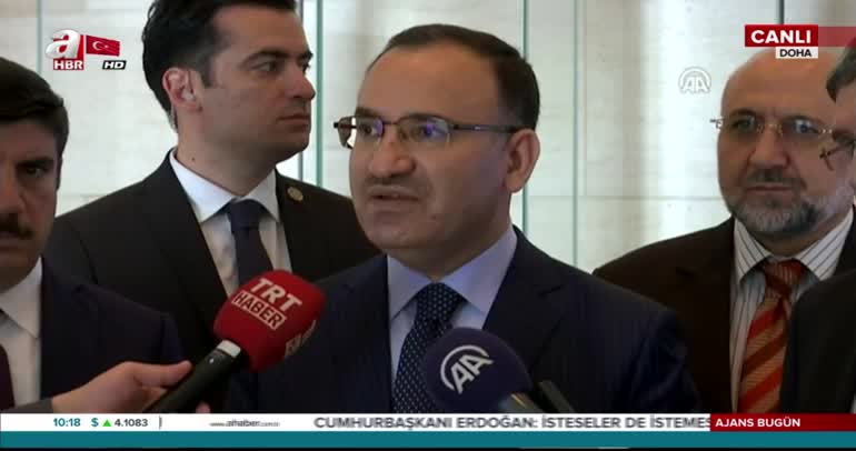 Hükümet Sözcüsü Bekir Bozdağ'dan Macron'a yanıt