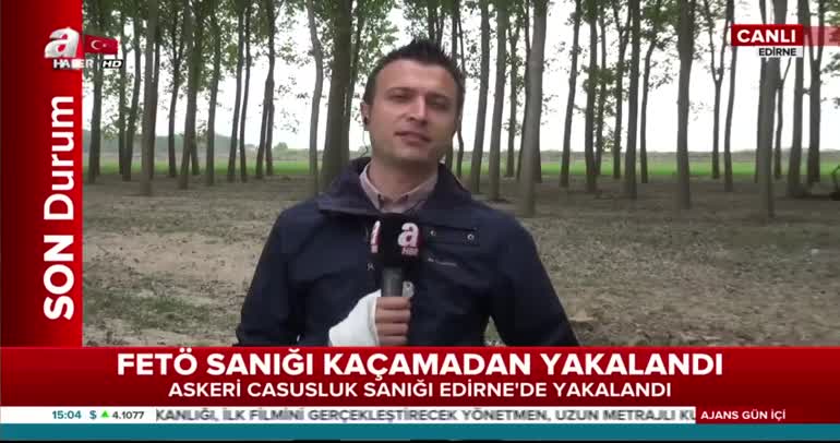 FETÖ sanığı kaçamadan yakalandı