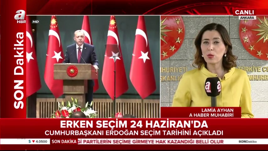 Cumhurbaşkanı Erdoğan, 'Erken seçim' tarihini açıkladı!