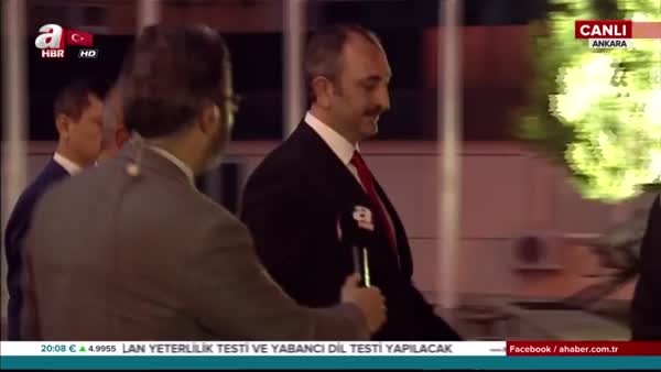 Son dakika: Adalet Bakanı Gül Devlet Bahçeli ile görüştü