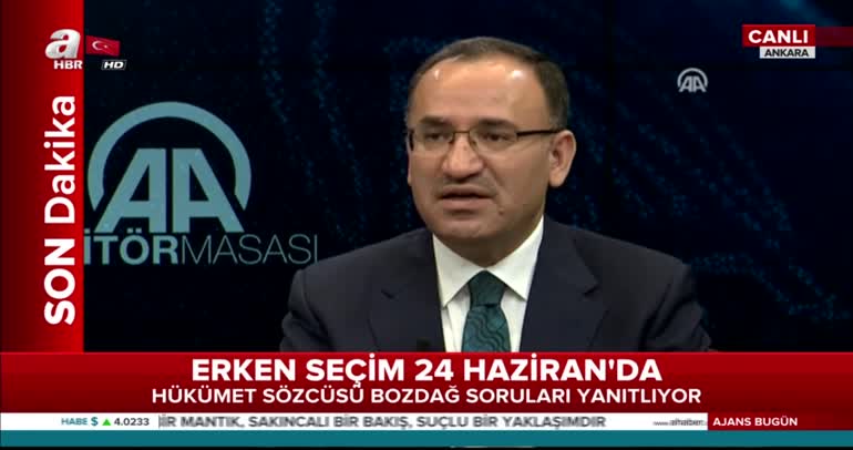 Başbakan Yardımcısı Bozdağ 