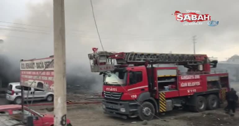 Iğdır'da tüp dükkanında patlama