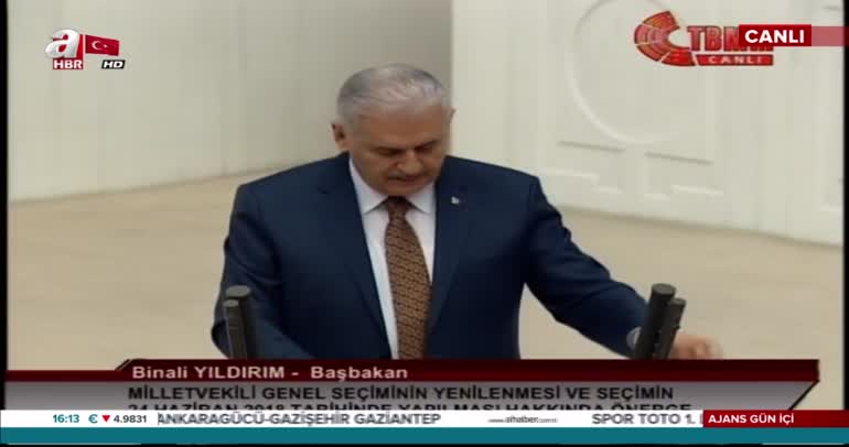 Başbakan Yıldırım TBMM'de önemli açıklamalarda bulundu