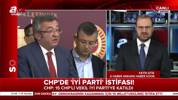 Son Dakika: CHP'de 'İYİ Parti' istifaları!