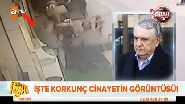 Ercan Vuralhan cinayetinin görüntüleri ortaya çıktı!