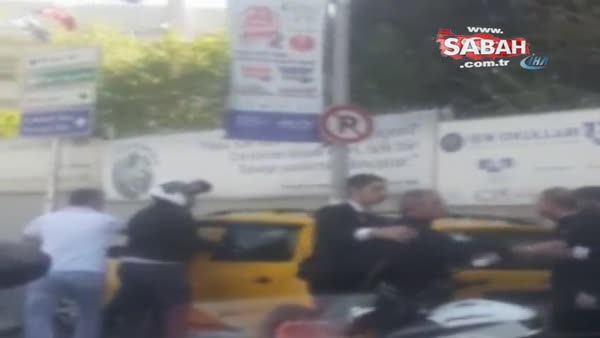 İstinye'de taksici, yalnız sandığı kadın yolcudan fazla para almaya çalışınca ortalık karıştı!
