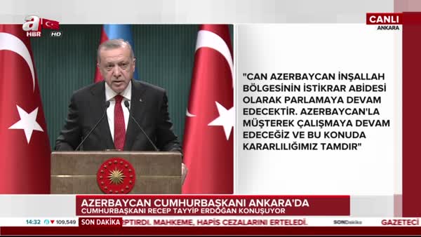Cumhurbaşkanı Erdoğan: Haziran'da dünyaya ve milletimize bir müjdemiz olacak