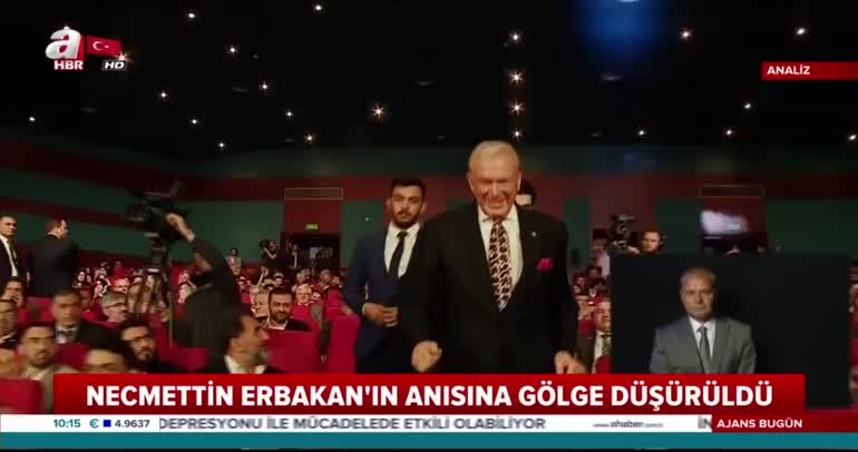 Necmettin Erbakan'ın anısına gölge düşürüldü